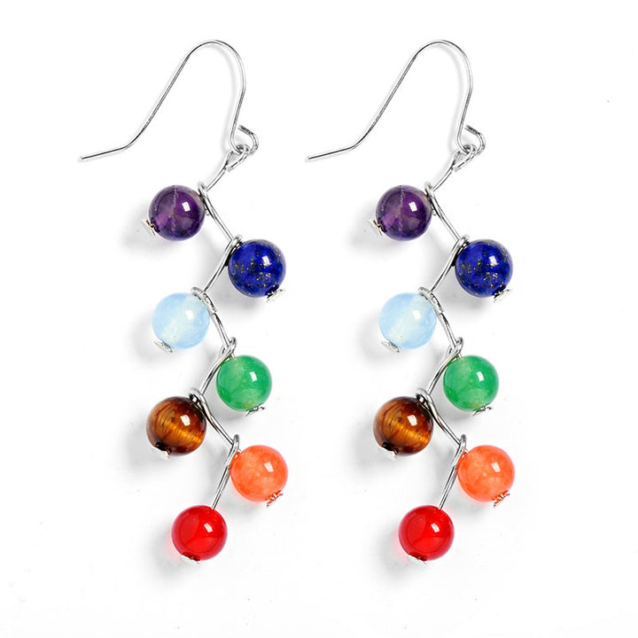 Boucles d'oreilles de guérison des chakras Orgone Olivenorma