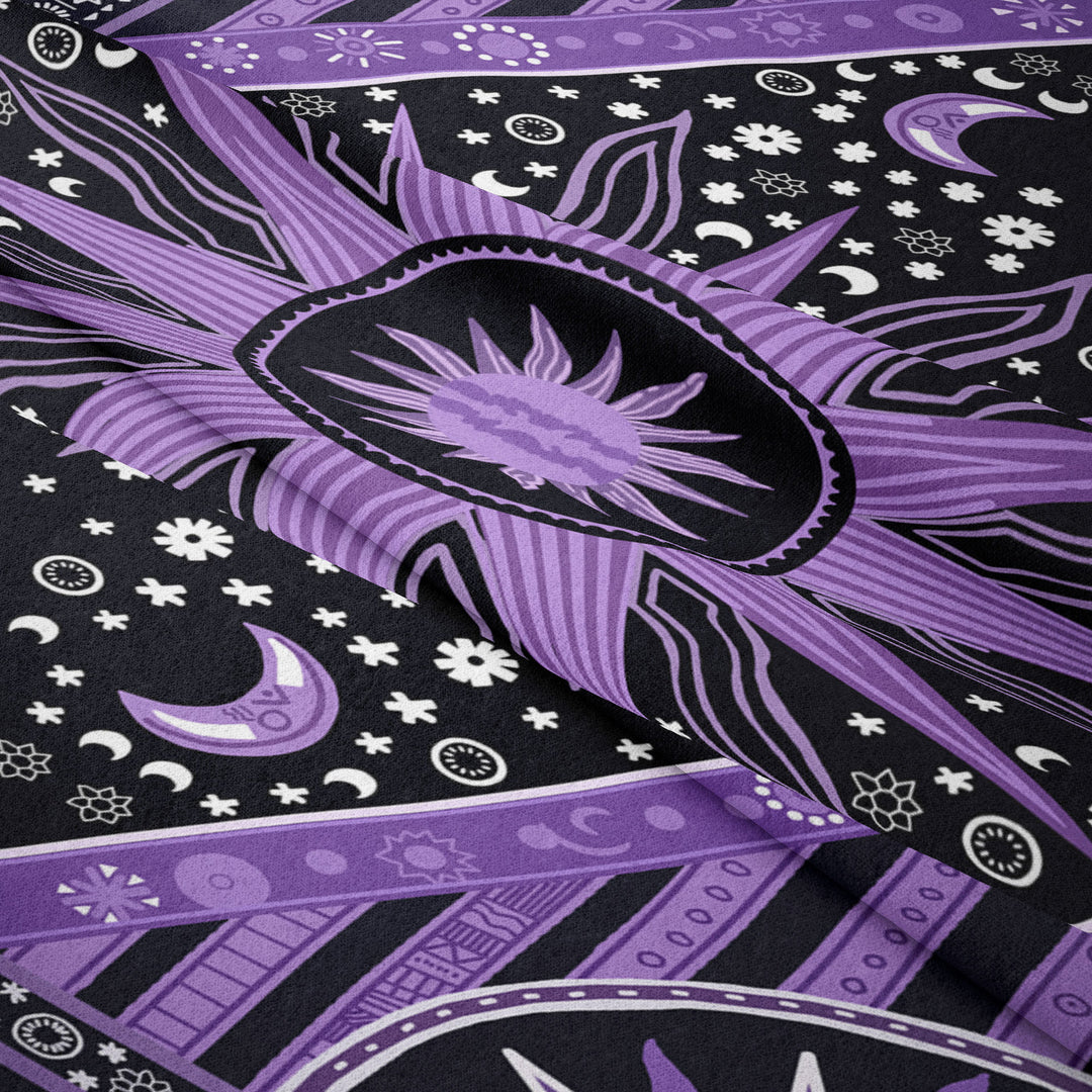 Tapisserie bohème Olivenorma Sun Rays Moon