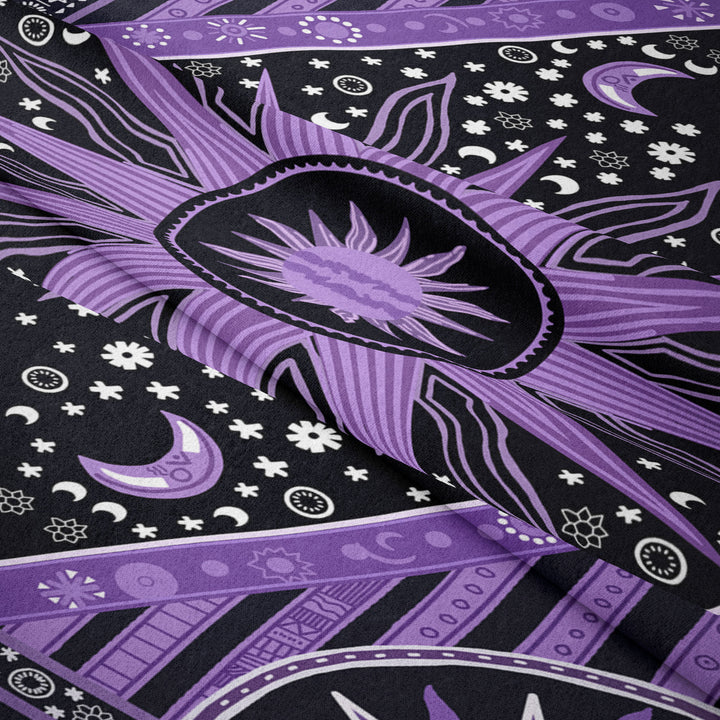 Tapisserie bohème Olivenorma Sun Rays Moon