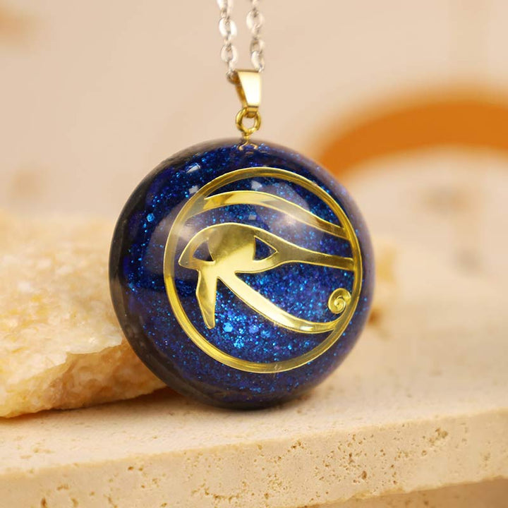 Collier de protection Oeil d'Harus Olivenorma Lapis Lazuli