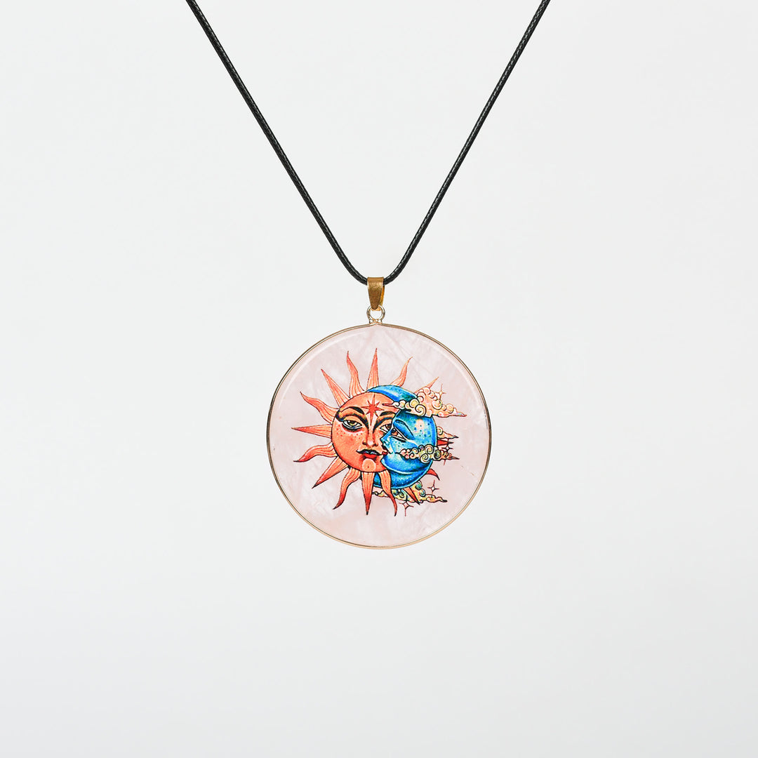 Collier Arbre de Vie en Cristal Hamsa Chakra Olivenorma