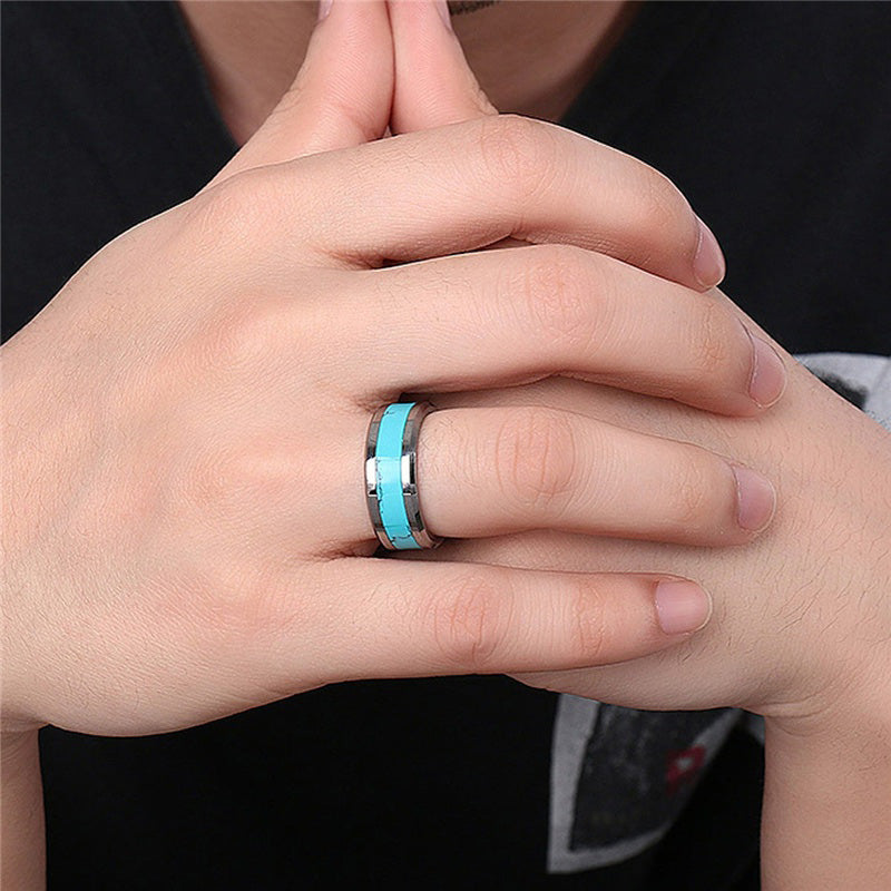 Bague de protection et de transformation en turquoise Olivenorma