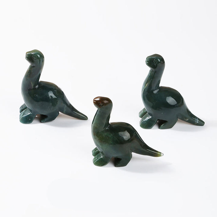 Olivenorma 2,5 pouces Cristal Dinosaure Home Doctor Décoration en pierres précieuses