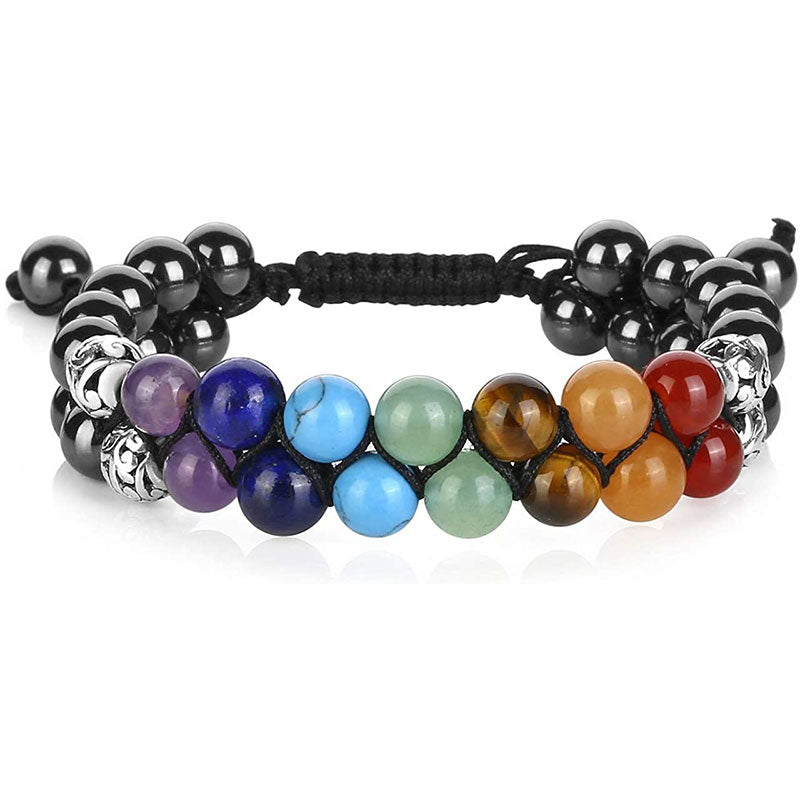 Bracelet de guérison des chakras orgonite Olivenorma