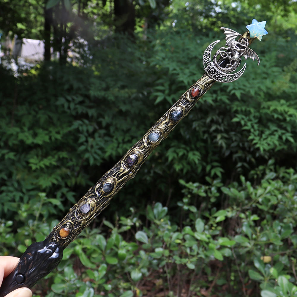 Baguettes en cristal Merkaba Chakra naturel Olivenorma