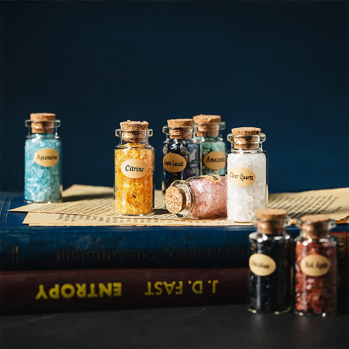 Décoration de pierre à souhaits en cristal de guérison