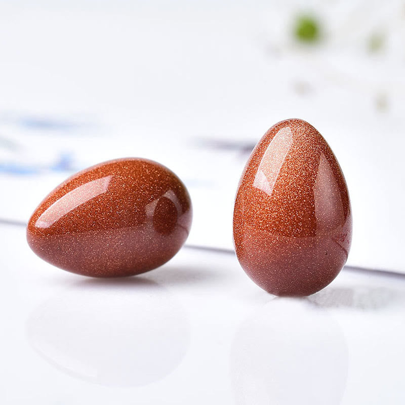 Œufs de cristal naturel énergétique Olivenorma