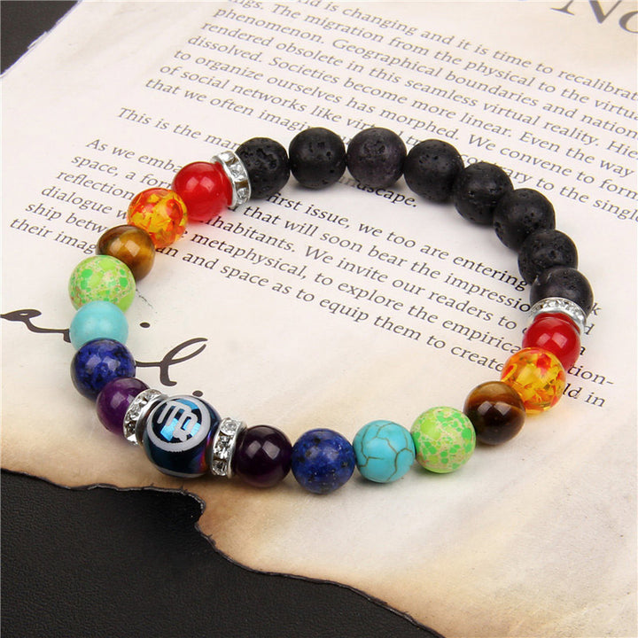 Bracelet Olivenorma Chakra Douze Zodiaque