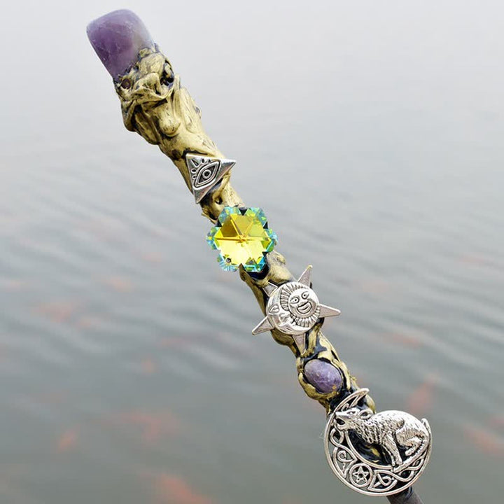 Baguettes de cristal de fée de la lune et du soleil Olivenorma