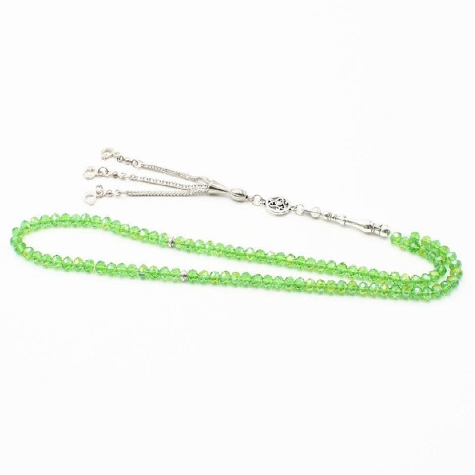 Bracelet chapelet musulman Olivenorma 99 perles de prière de 8 cm