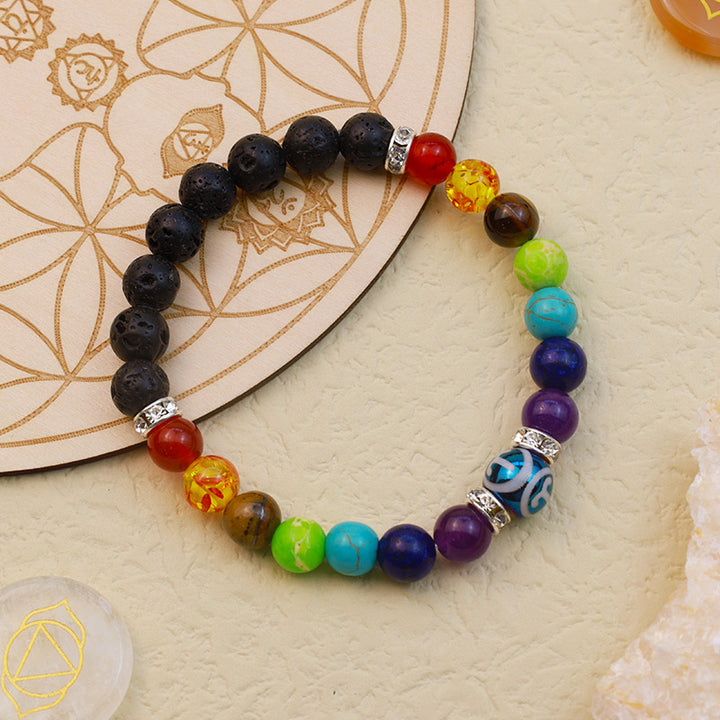 Bracelet Olivenorma Chakra Douze Zodiaque