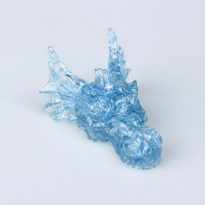 Décoration en pierre précieuse de dragon en cristal naturel Olivenorma