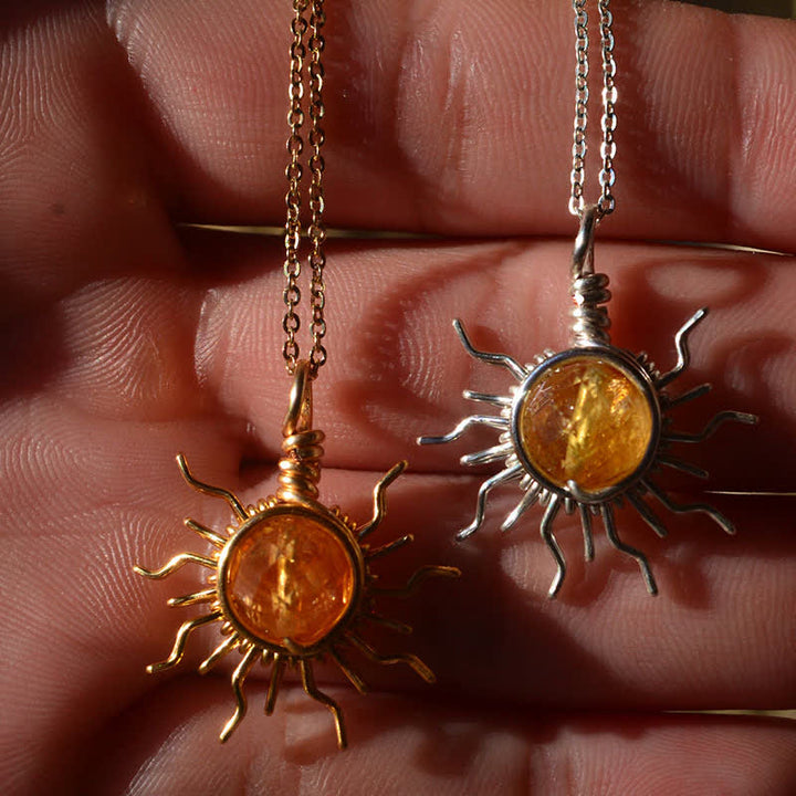 Olivenorma « Attrapez les rayons du soleil » – Collier soleil en fil de fer