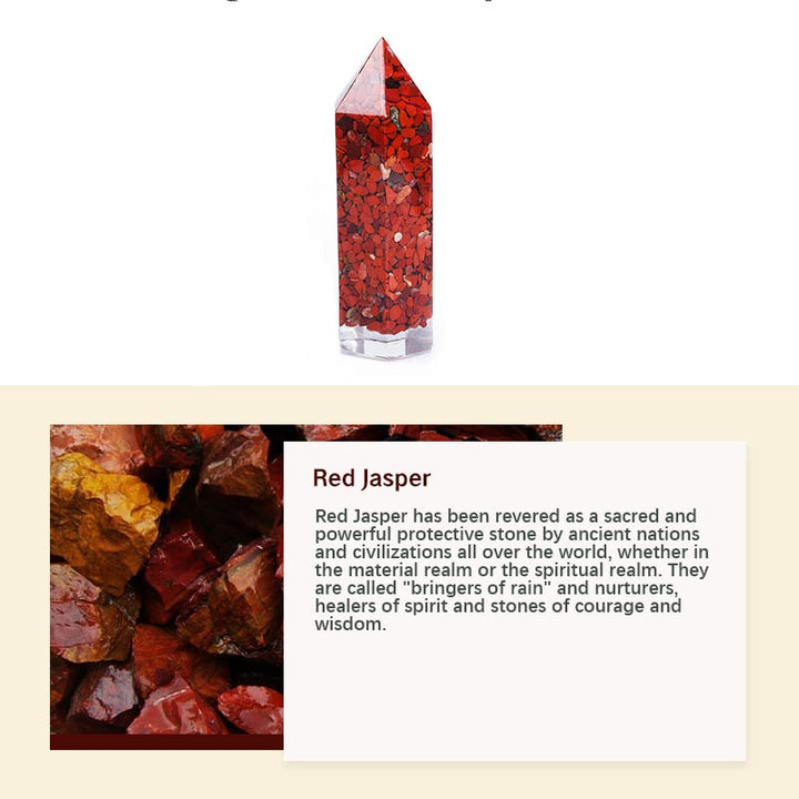 Décoration de protection des chakras en cristal naturel