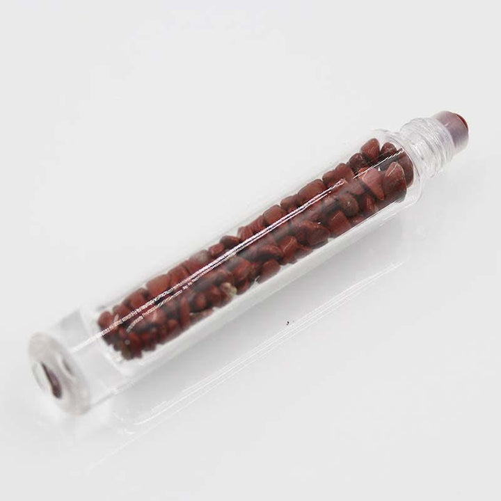 Bouteille d'huile essentielle à bille Olivenorma avec décoration en cristal