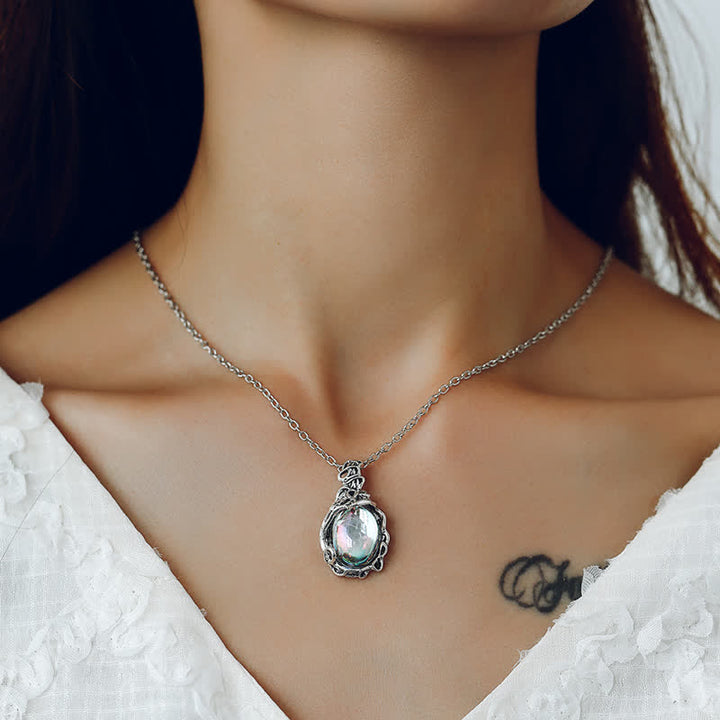 Collier Aurora en pierre de lune Olivenorma