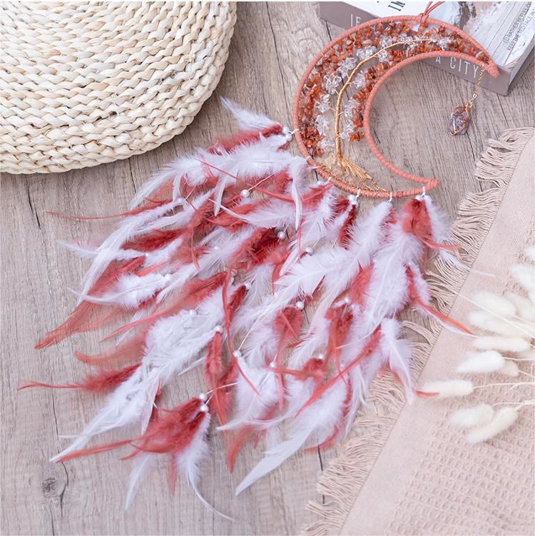 Arbre de vie tissé en gravier naturel Olivenorma Attrape-rêves lunaire