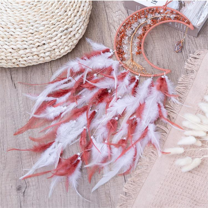 Arbre de vie tissé en gravier naturel Olivenorma Attrape-rêves lunaire