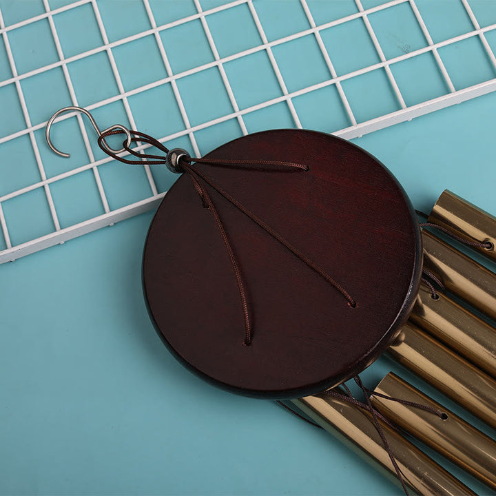 Carillon éolien antique à 6 tubes Olivenorma