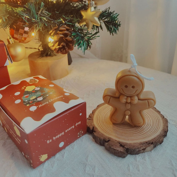 Bougie modèle biscuit gâteau de Noël Olivenorma
