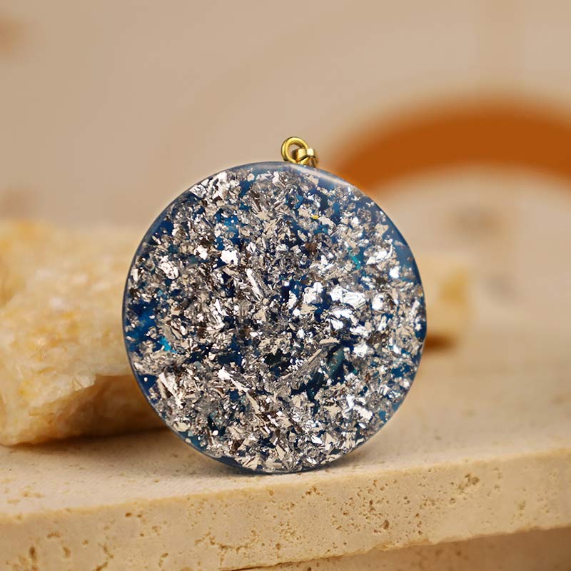 Collier de protection en quartz bleu et améthyste Olivenorma