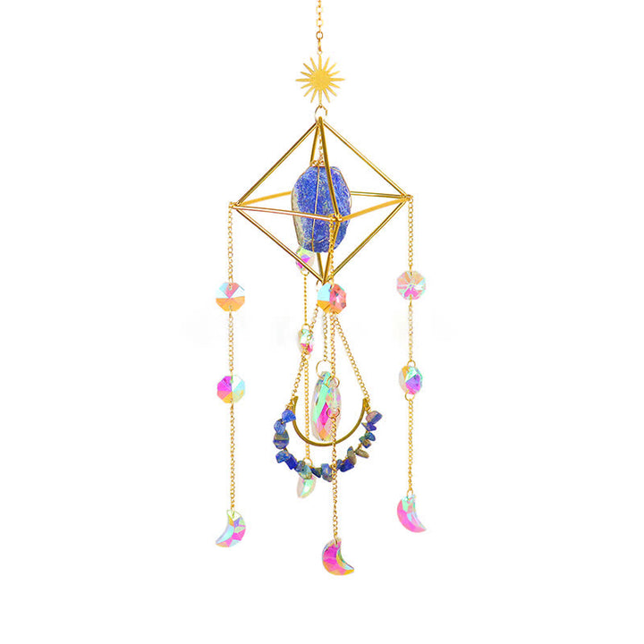 Ornement en pierre précieuse attrape-soleil en cristal Rainbow Maker Olivenorma