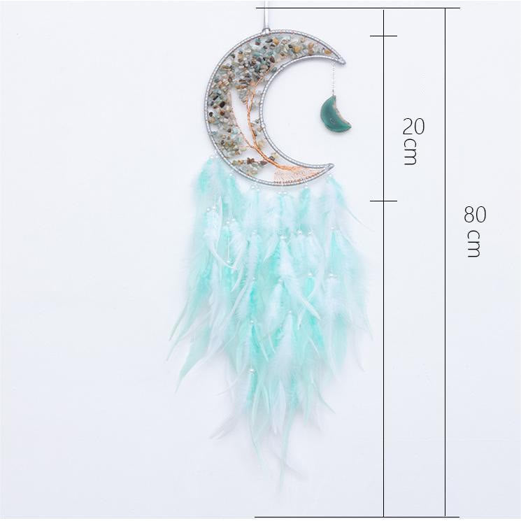 Arbre de vie tissé en gravier naturel Olivenorma Attrape-rêves lunaire