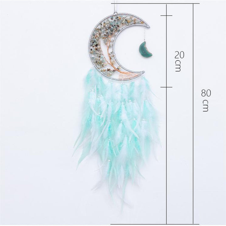 Arbre de vie tissé en gravier naturel Olivenorma Attrape-rêves lunaire