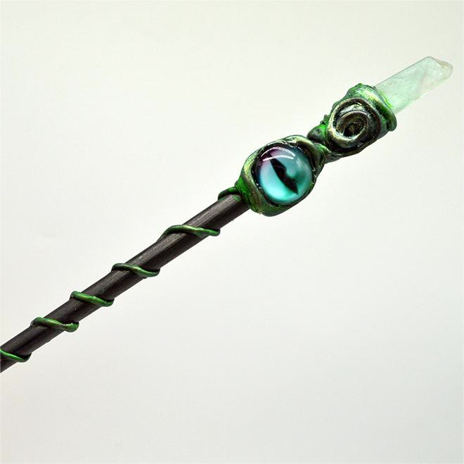 Baguettes magiques en cristal Olivenorma Evil Eye Witch
