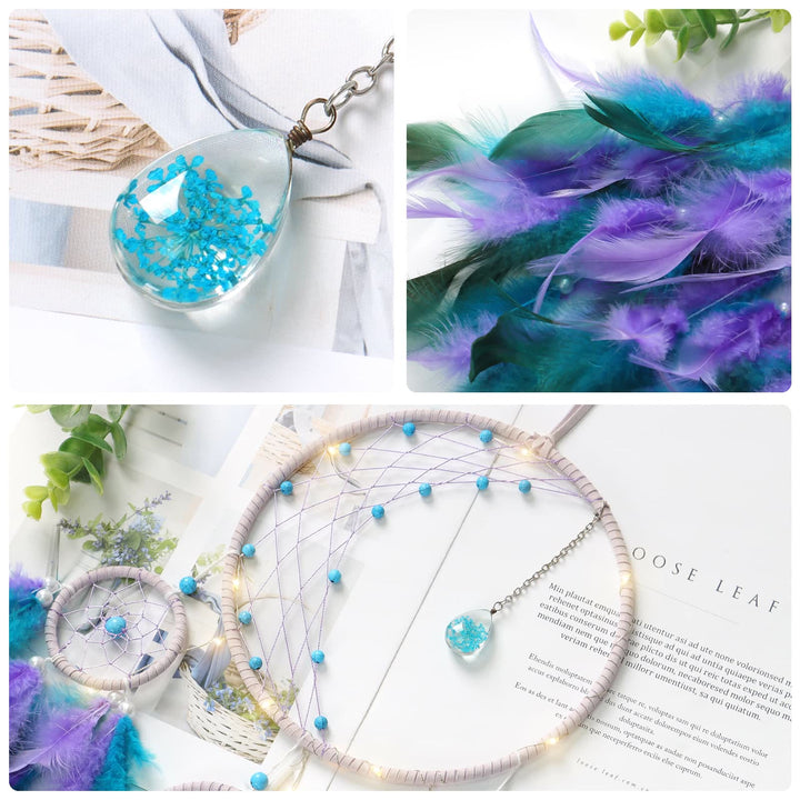 Décoration de lune en demi-cercle Olivenorma avec attrape-rêves lumineux