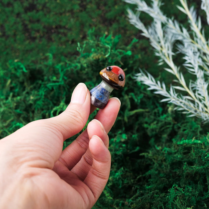 Décoration en pierre précieuse pour animaux de compagnie en cristal naturel Olivenorma