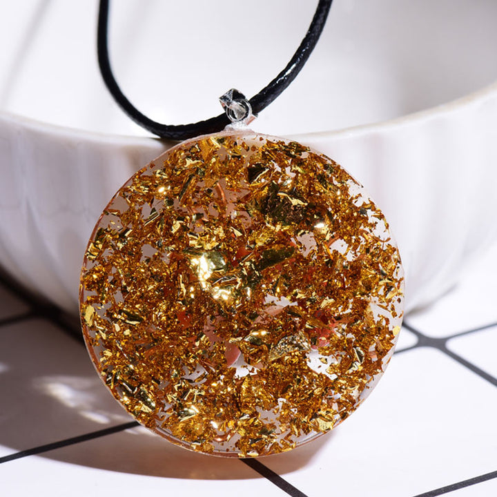 Collier de guérison en agate rouge Olivenorma