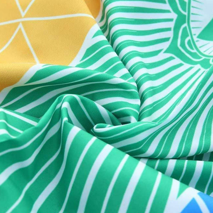 Tapis de yoga arc-en-ciel Chakra Olivenorma