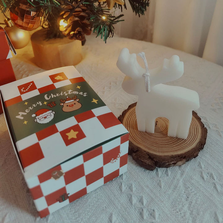 Bougie modèle biscuit gâteau de Noël Olivenorma