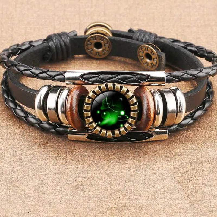 Bracelet rétro Zodiac Olivenorma