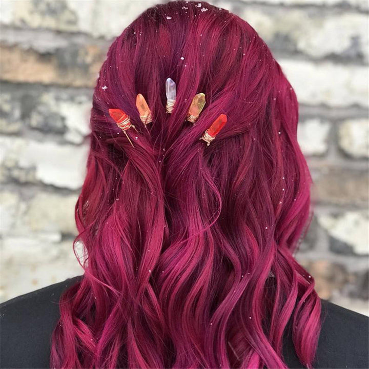 Épingle à cheveux en cristal faite à la main Olivenorma - image 2