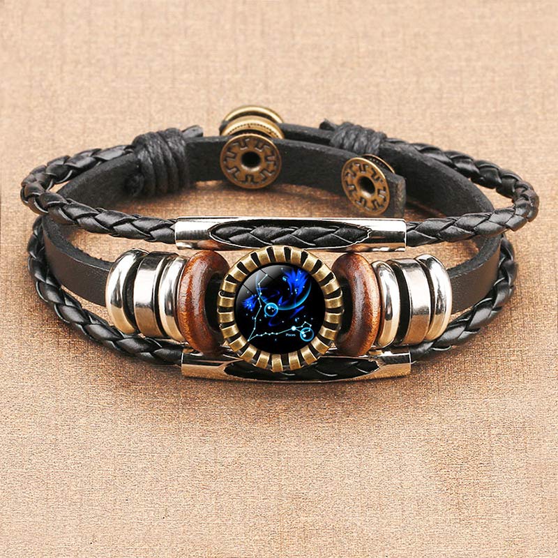 Bracelet rétro Zodiac Olivenorma