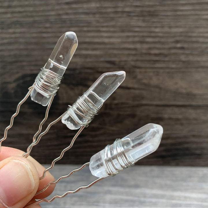 Épingle à cheveux en cristal faite à la main Olivenorma - image 10