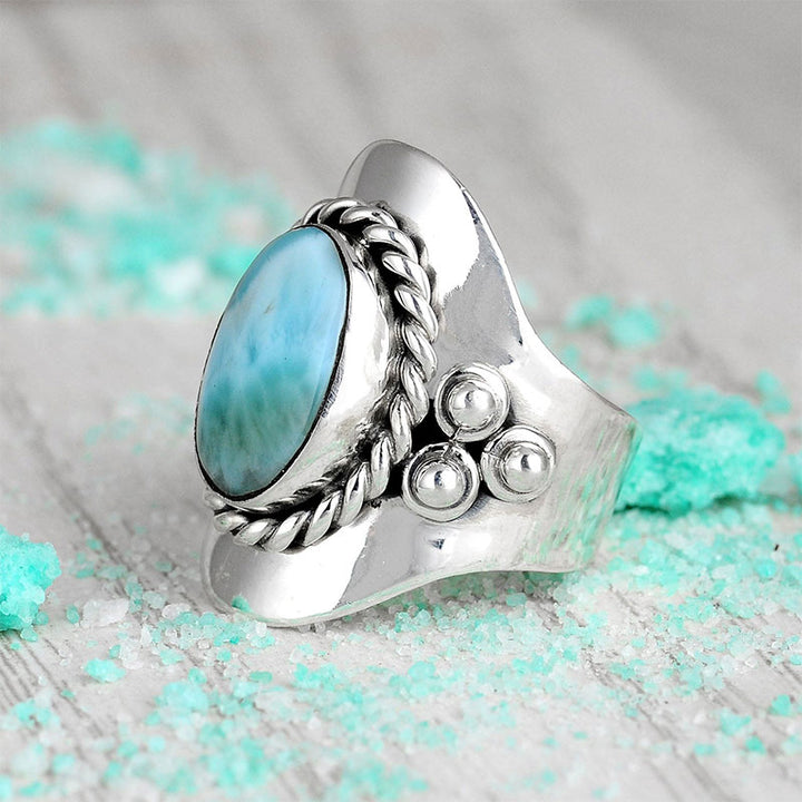 Bague Olivenorma Larimar Boho pour femme