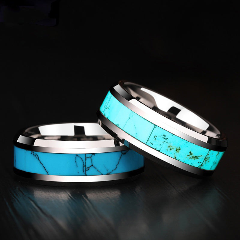 Bague de protection et de transformation en turquoise Olivenorma