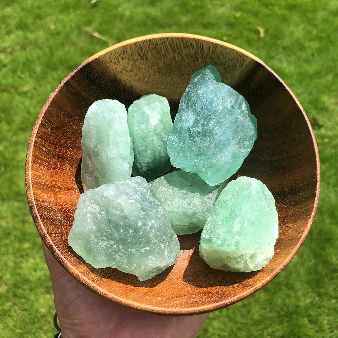 Cristal de fluorite arc-en-ciel Olivenorma Pierre naturelle