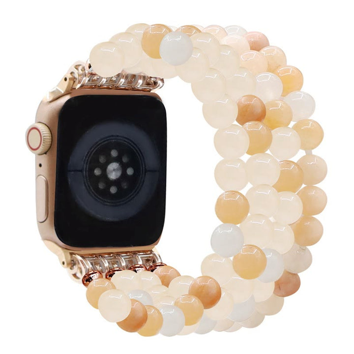 Bracelet de montre compatible avec le bracelet en perles d'œil de tigre Olivenorma