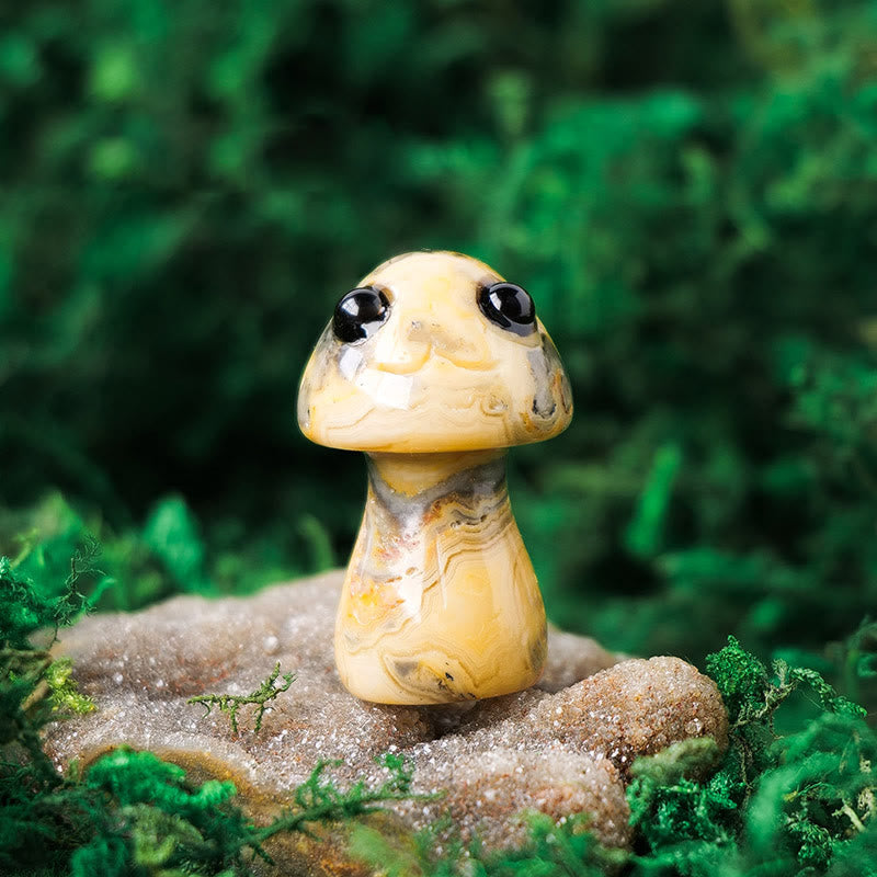 Décoration en pierre précieuse pour animaux de compagnie en cristal naturel Olivenorma