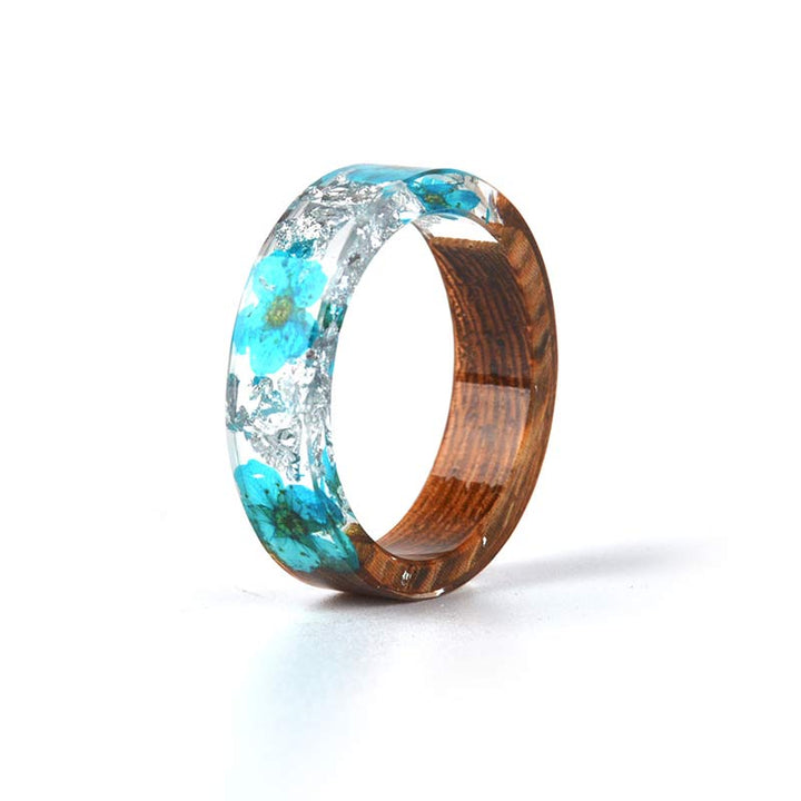 Olivenorma Intellectuel et optimiste - Bague en bois faite à la main