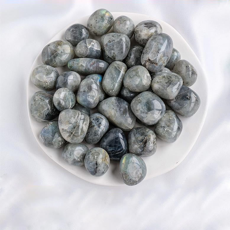 Pierre naturelle polie labradorite Olivenorma