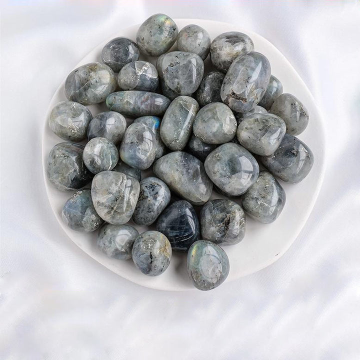 Pierre naturelle polie labradorite Olivenorma