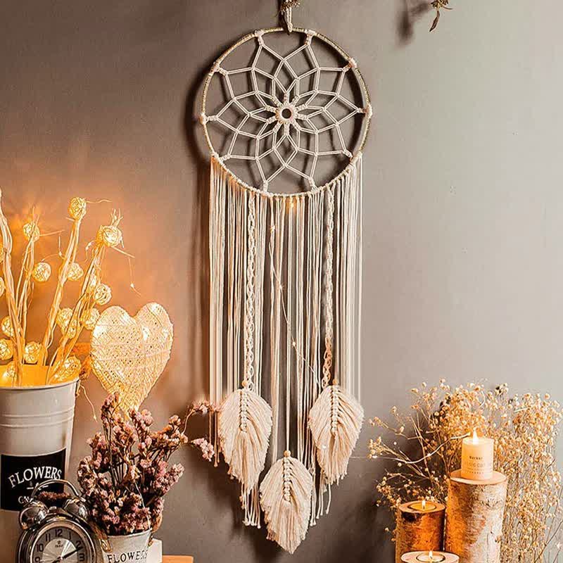 Attrape-rêves Boho Lotus Peace Olivenorma