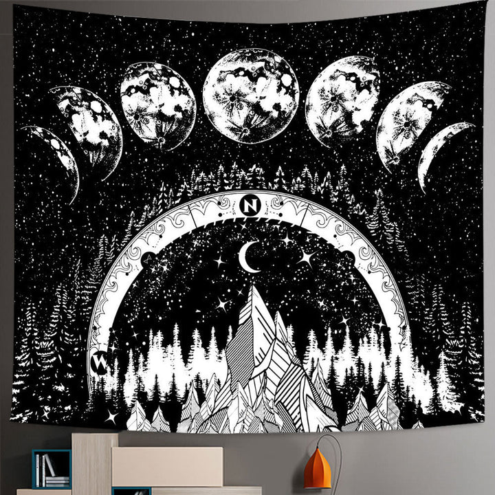 Tapisserie Boho Mandala Arbre de Vie des Sept Chakras Olivenorma