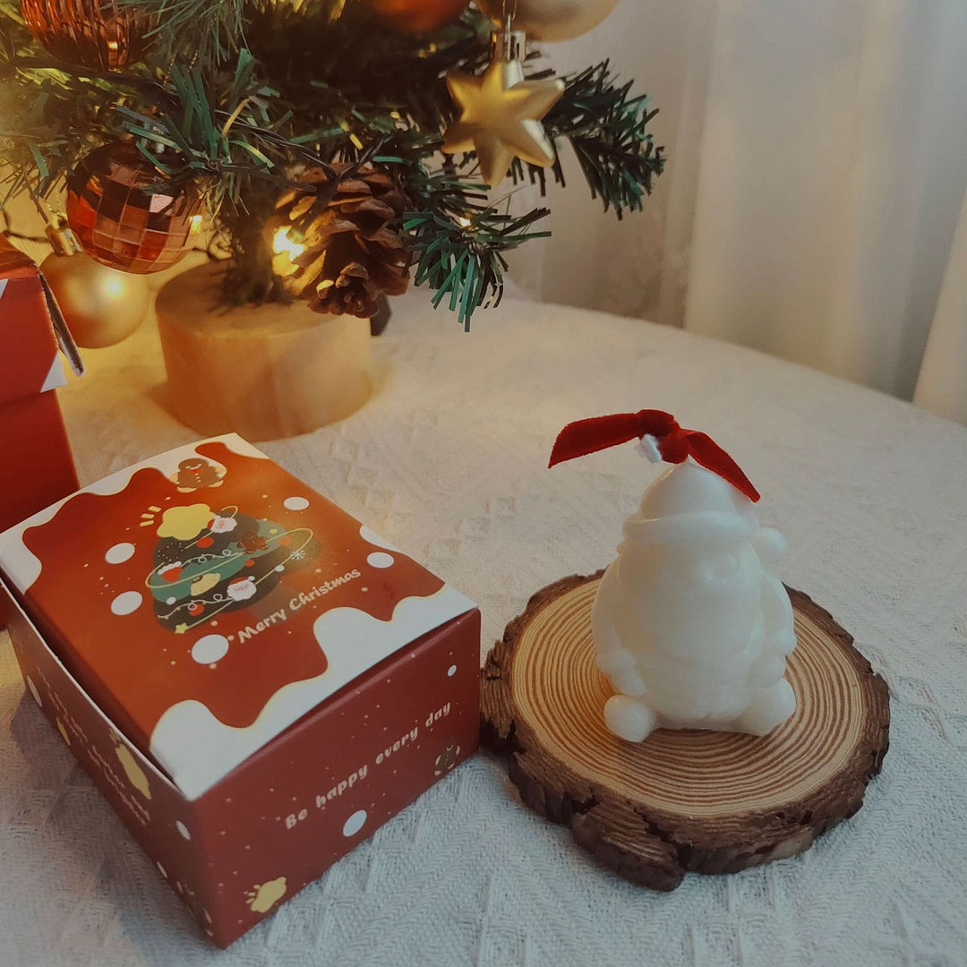 Bougie modèle biscuit gâteau de Noël Olivenorma