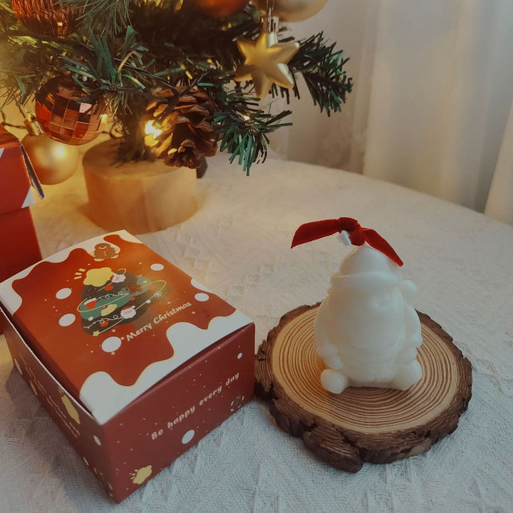 Bougie modèle biscuit gâteau de Noël Olivenorma